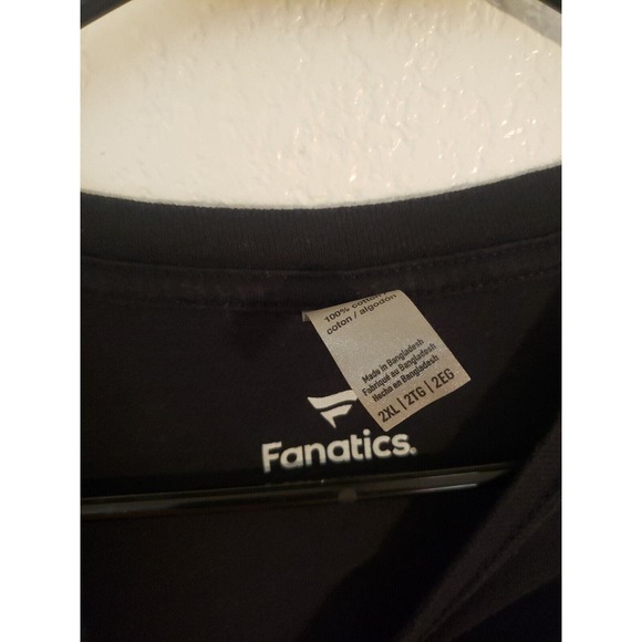 Damian Lillard #0 Trailblazers Fanatics Cotton Short Sleeve T-Shirt Mens XXL 2XL - Picture 3 of 4